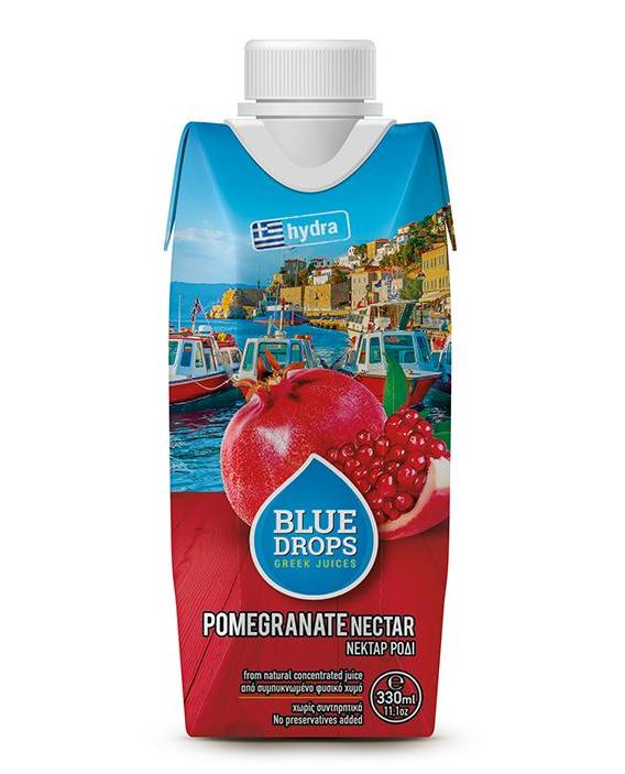 藍(lán)依洛BlueDrops石榴汁(330ml)(圖1)