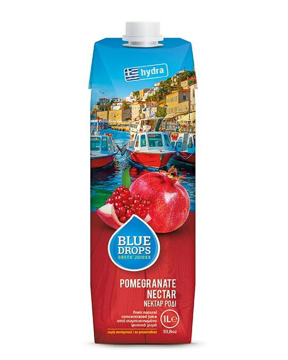 藍(lán)依洛BlueDrops石榴汁(1L)(圖1)