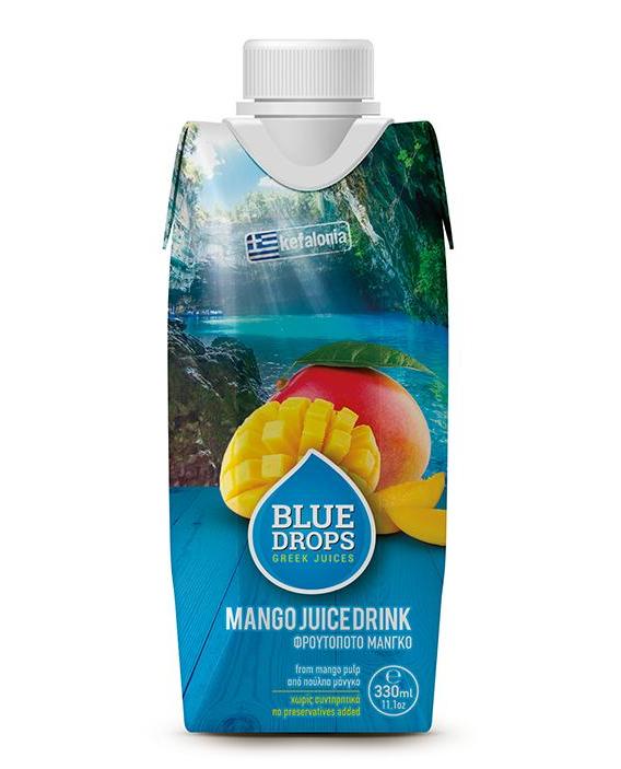 藍(lán)依洛BlueDrops芒果汁(330ml)