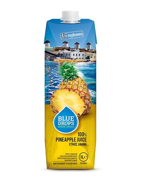 藍(lán)依洛BlueDrops菠蘿汁(1L)